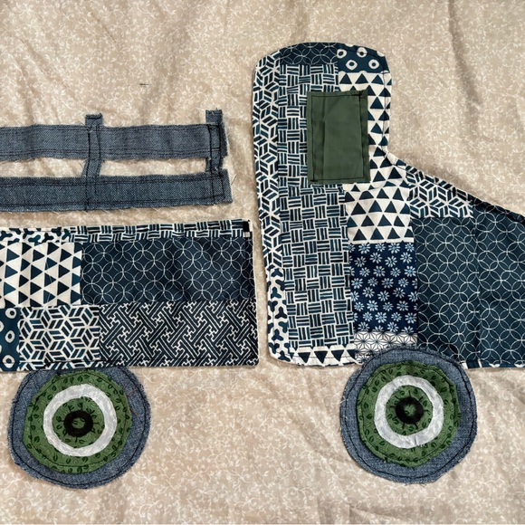 Homemade/handmade baby blankie/quilt. Approximately 30 x 30” - Picture 3 of 3